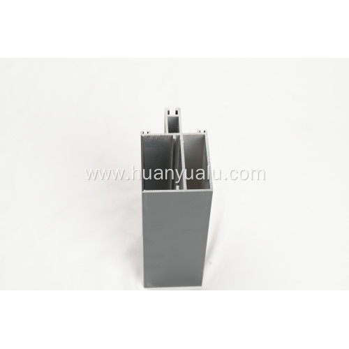 Aluminum extruded profile insulation curtain wall system